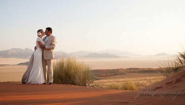 Honeymooners in Namibia!