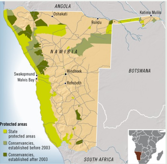 Dove si trova la Namibia?