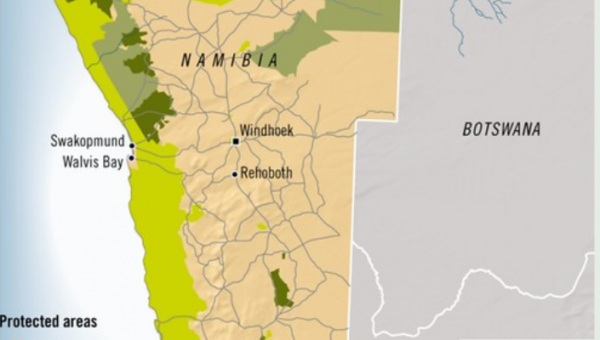 Dove si trova la Namibia?